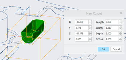 Adjustment of the position and dimensions 