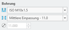 Option CLEARANCE_HOLE_DIAMETER_OVERRIDE