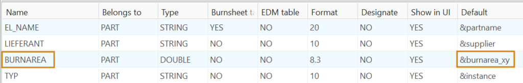 Option SE_ORDER_BY followed by a value