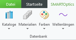 Neues User Interface für die Datenbank