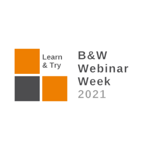 Logo der Webinarwoche 2021 auf englisch