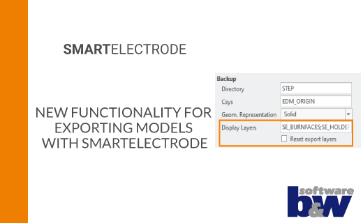 New functionality for exporting models with SMARTElectrode