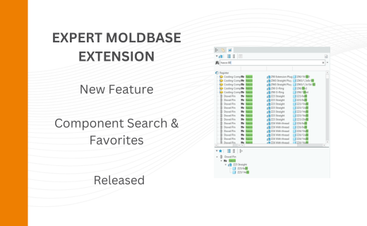 Neue Komponentensuche in Expert Moldbase Exension