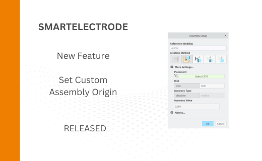 New Electrode Assembly with Custom Origin