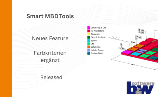 Neue Farbkriterien in SmartMBDTools